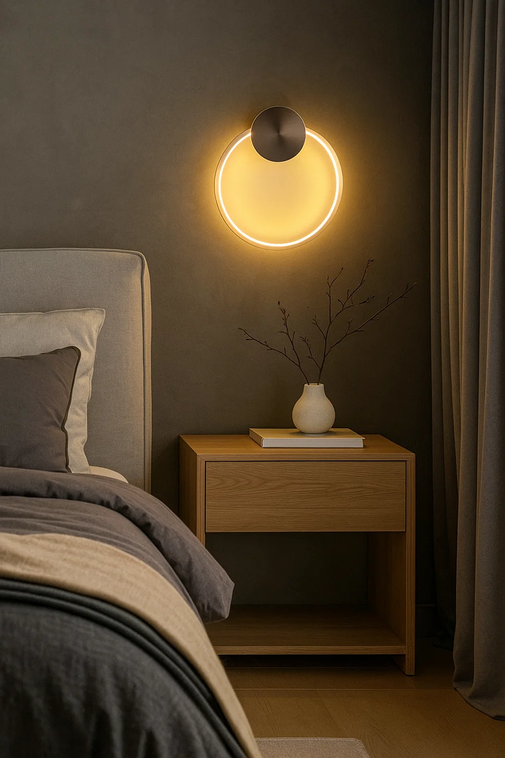 Wall lamp Aura W30 BK