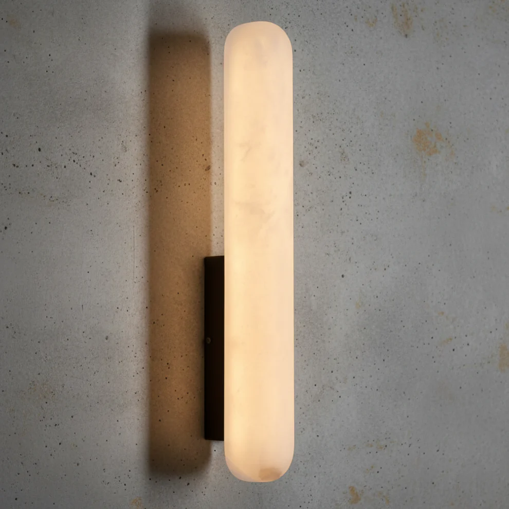 Wall light Marbelle Alabaster Marble LED H40 AB