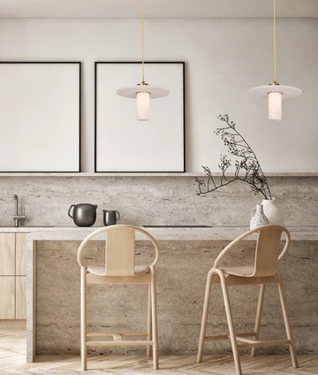 Pendant Lamp Lucerna Marble E14 BRS