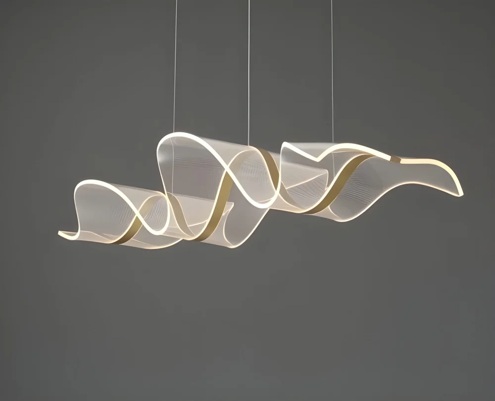 Pendant lamp PACINO-1P Wave LED 90W