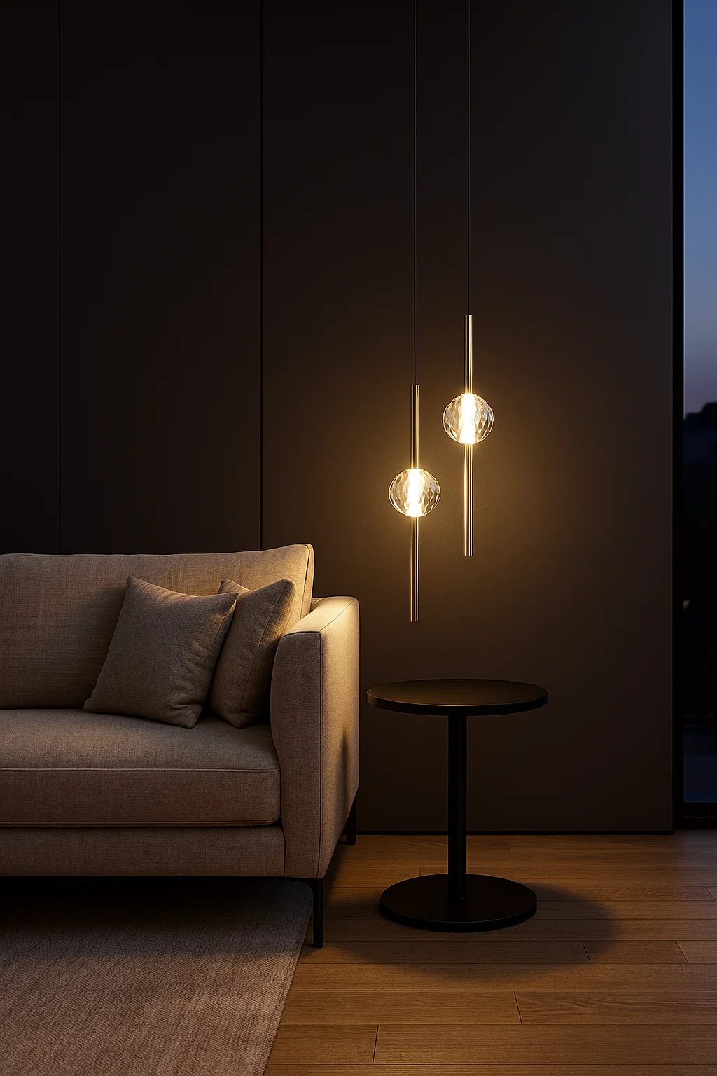 Pendant lamp Tick P1 LED 4W 3K GL