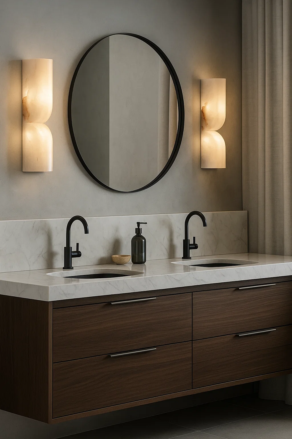 Wall light Lecera 1 Alabaster Spanish Marble G9 BRS