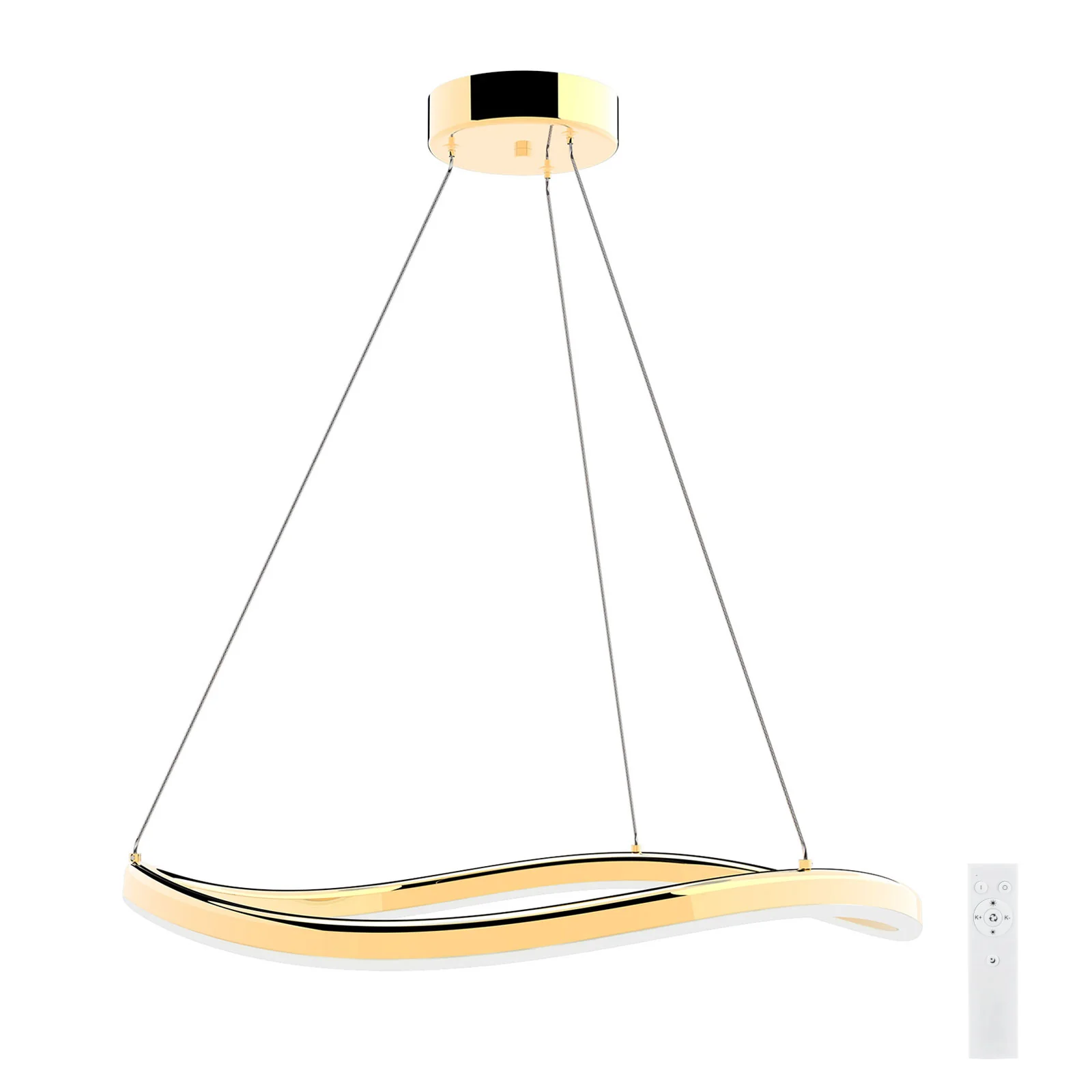 Pendant lamp Solara Small LED CCT BRS