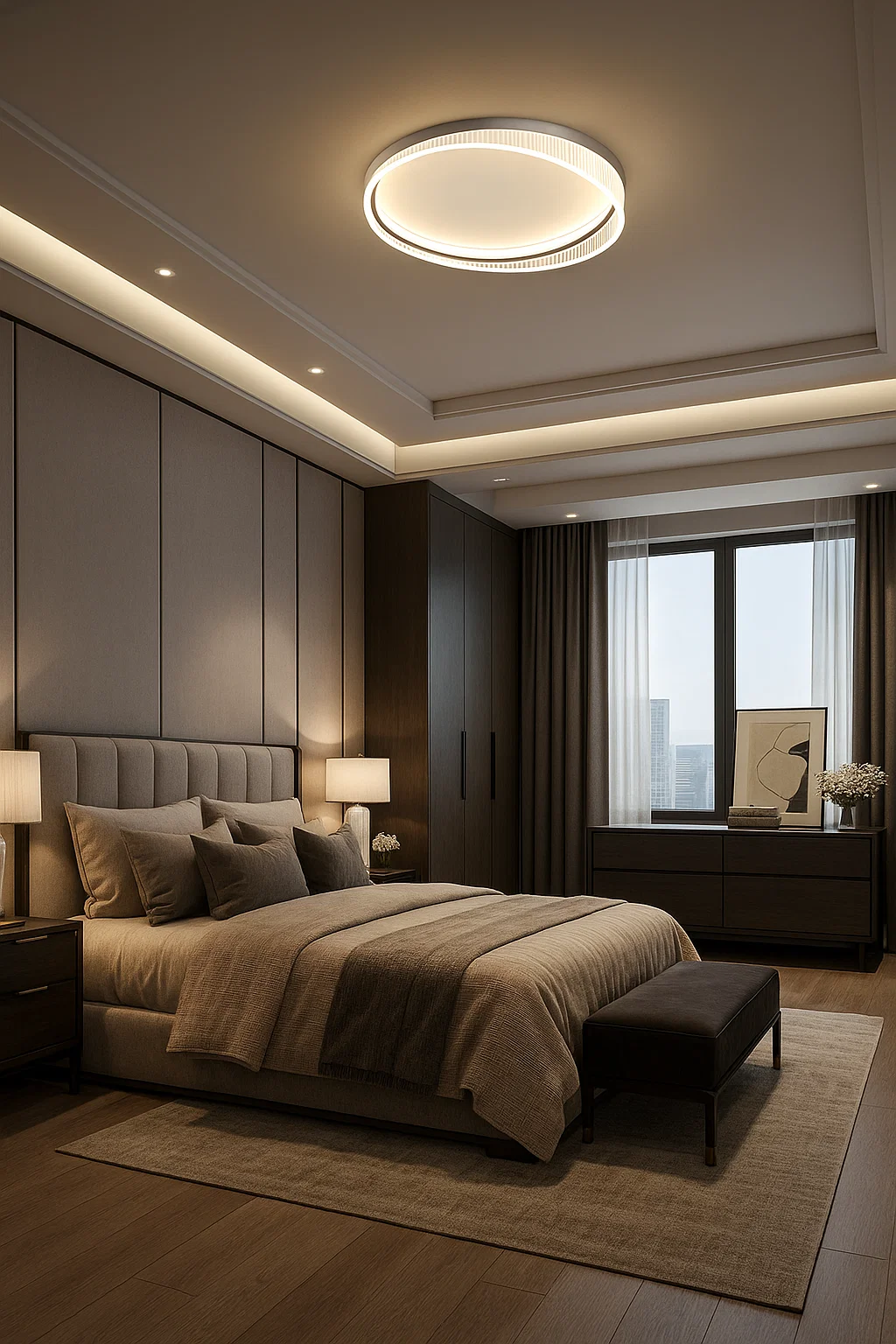 Ceiling lamp Manssori C50 LED 20W 3CCT BL